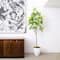 6ft. Potted Flowering Citrus Tree with Real Touch Leaves